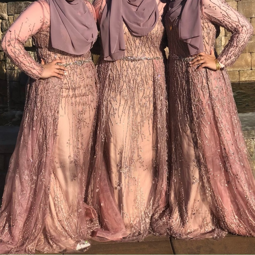 Stunning Pink beaded dress (3 of them ) you can buy just one